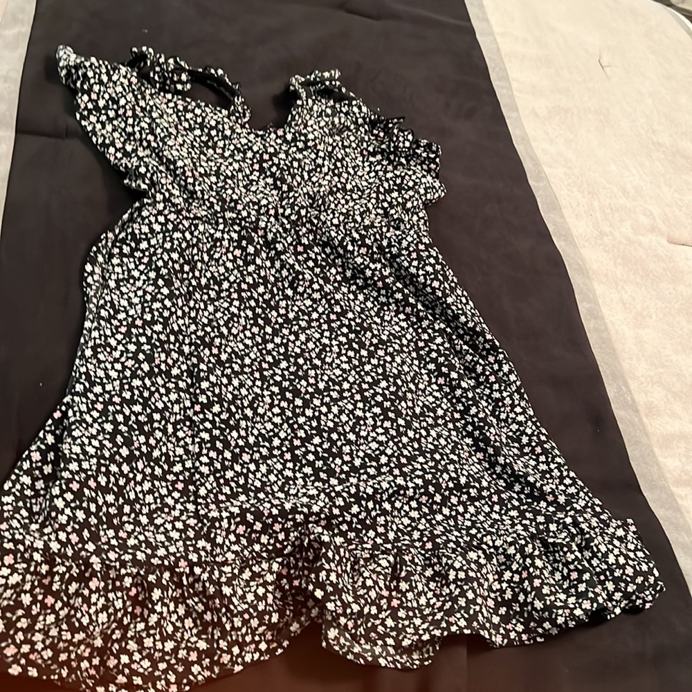 H & M Flower Mini Dress XXS NWOT $5 Sale - Picture 4 of 5